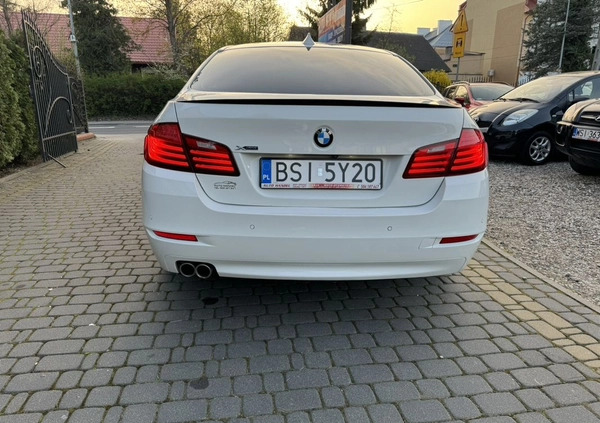 BMW Seria 5 cena 74900 przebieg: 297200, rok produkcji 2014 z Siemiatycze małe 67